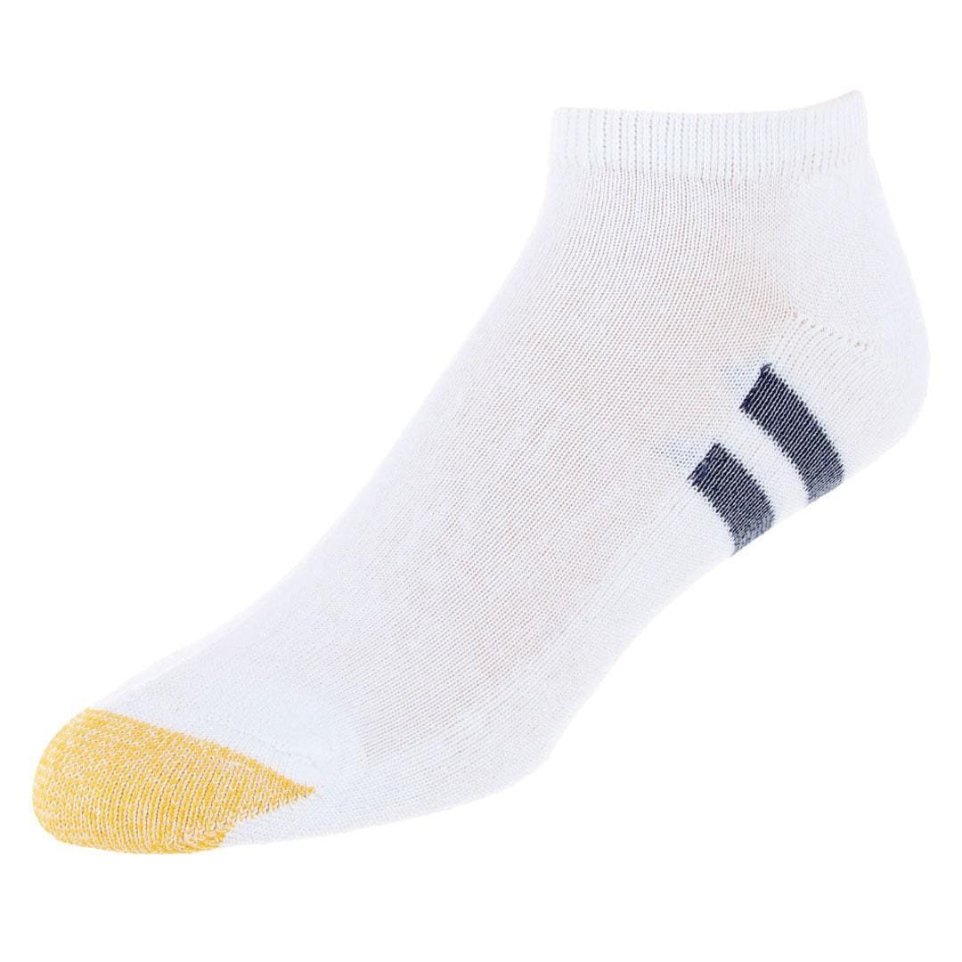 Gold Toe Men's Cushioned Cotton No Show Socks (6 Pack) - Multiple