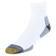 Men's Work Full Cushion Cotton Quarter Socks (6 Pack)