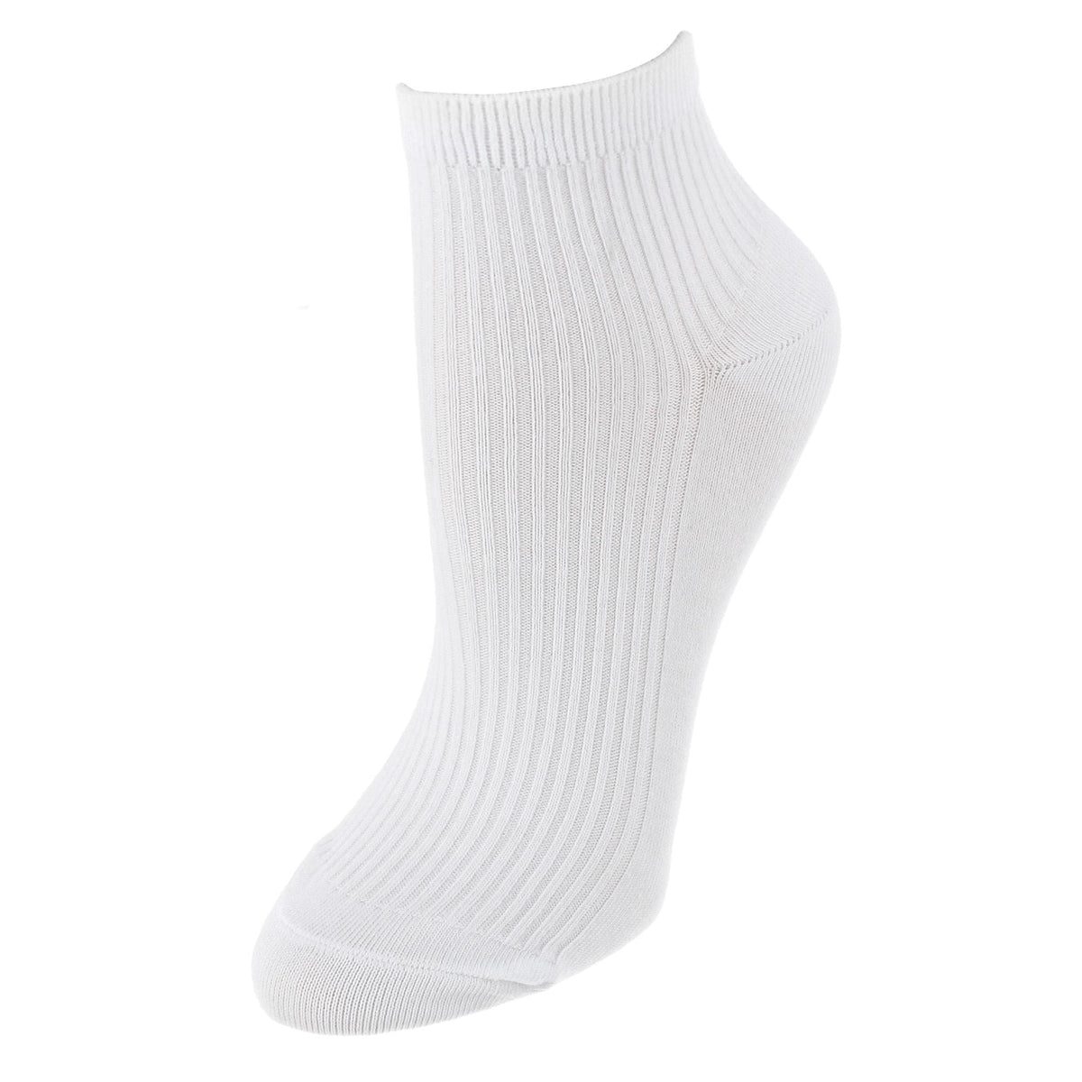 Gold Toe Women's Quarter Lenght Ribbed Comfort Seams Socks (6 Pairs)