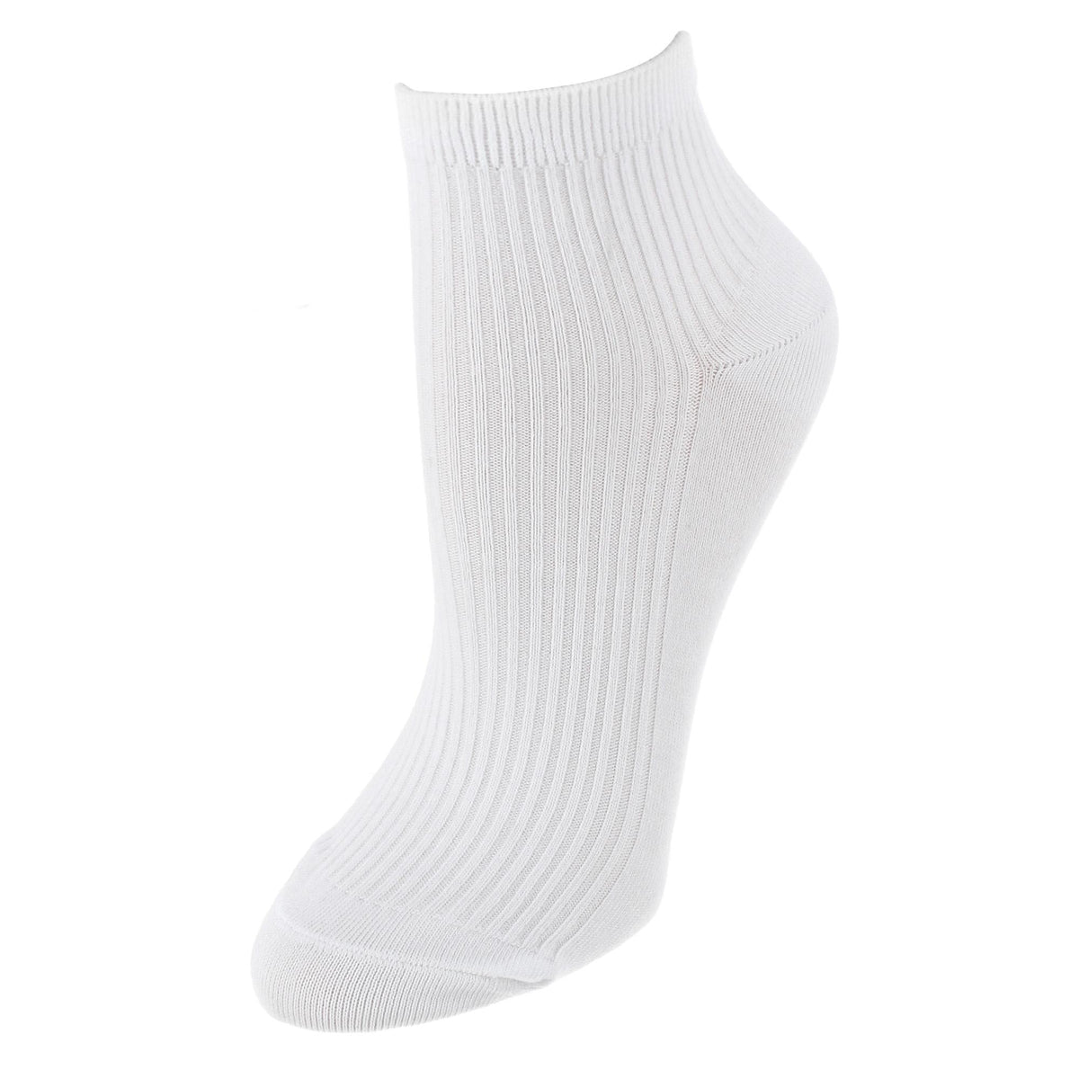 Gold Toe Women's Quarter Lenght Ribbed Comfort Seams Socks (6 Pairs)