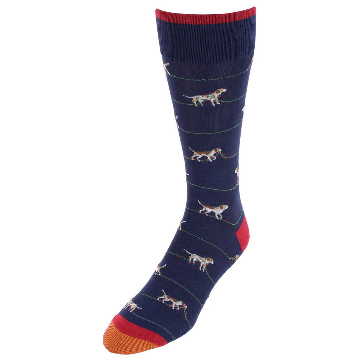 Gold Toe Men's Holiday Hound Crew Socks (Pack of 3) - Multiple