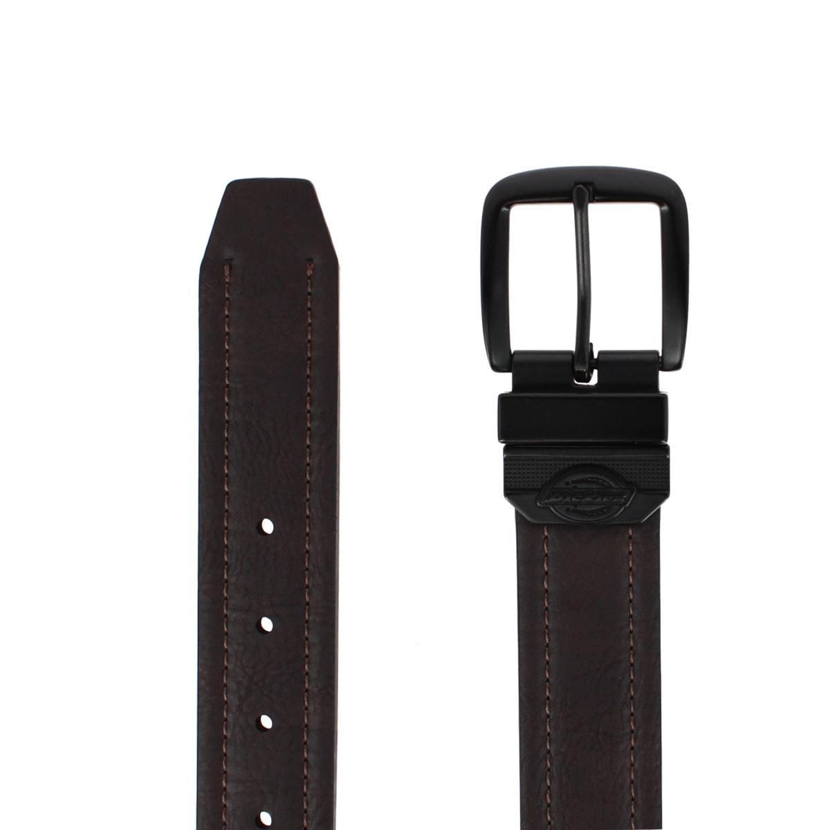 Dickies Men's 38mm Reversible Stretch Belt - Brown/Black