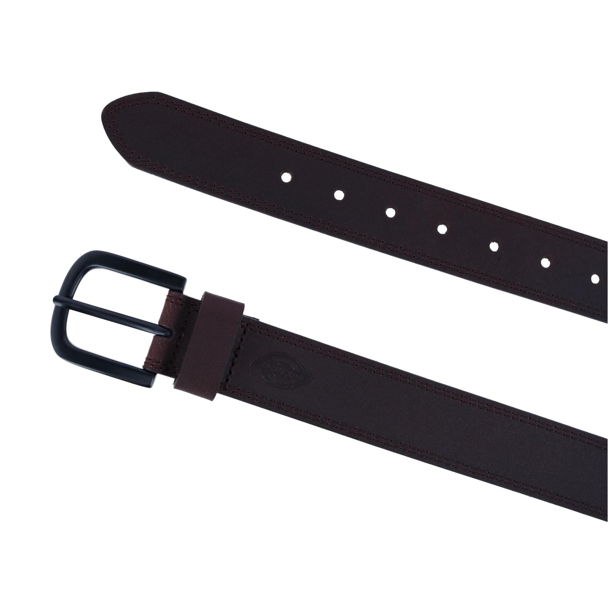 Dickies Men's Casual Workwear Belt with Matte Buckle - Brown