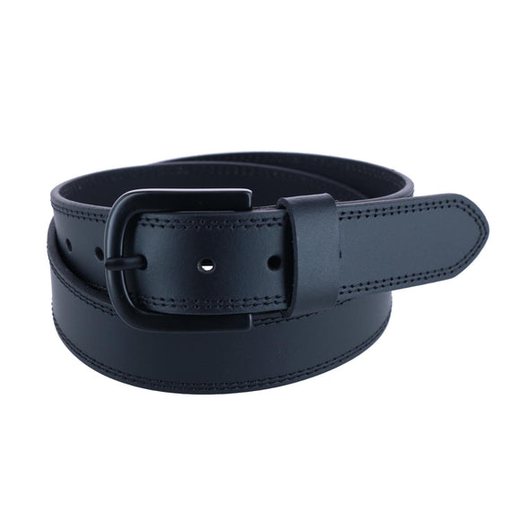 Men's Casual Workwear Belt with Matte Buckle