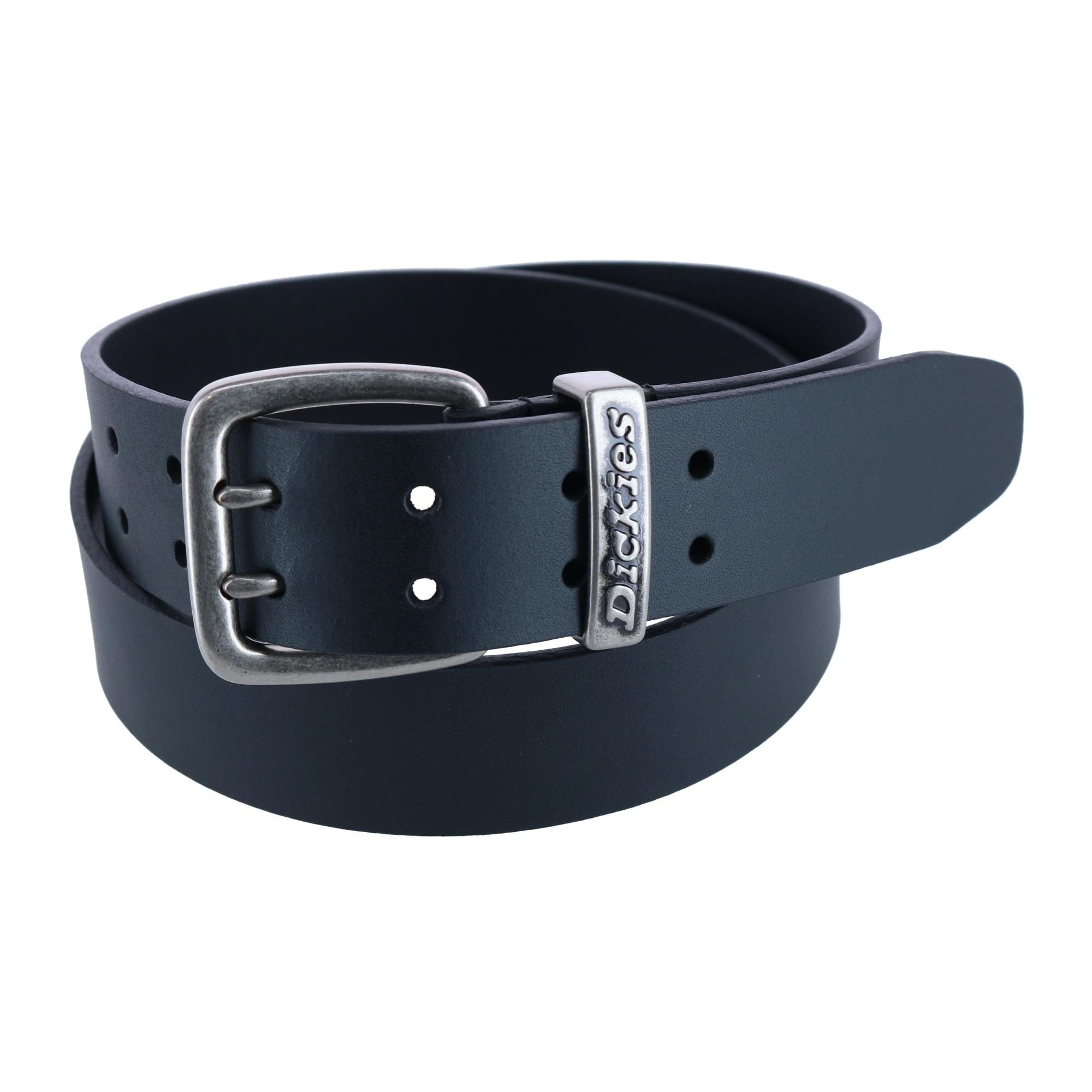 Dickies Men's Leather Two Prong Casual Belt - Men's Leather Two Prong Casual Belt