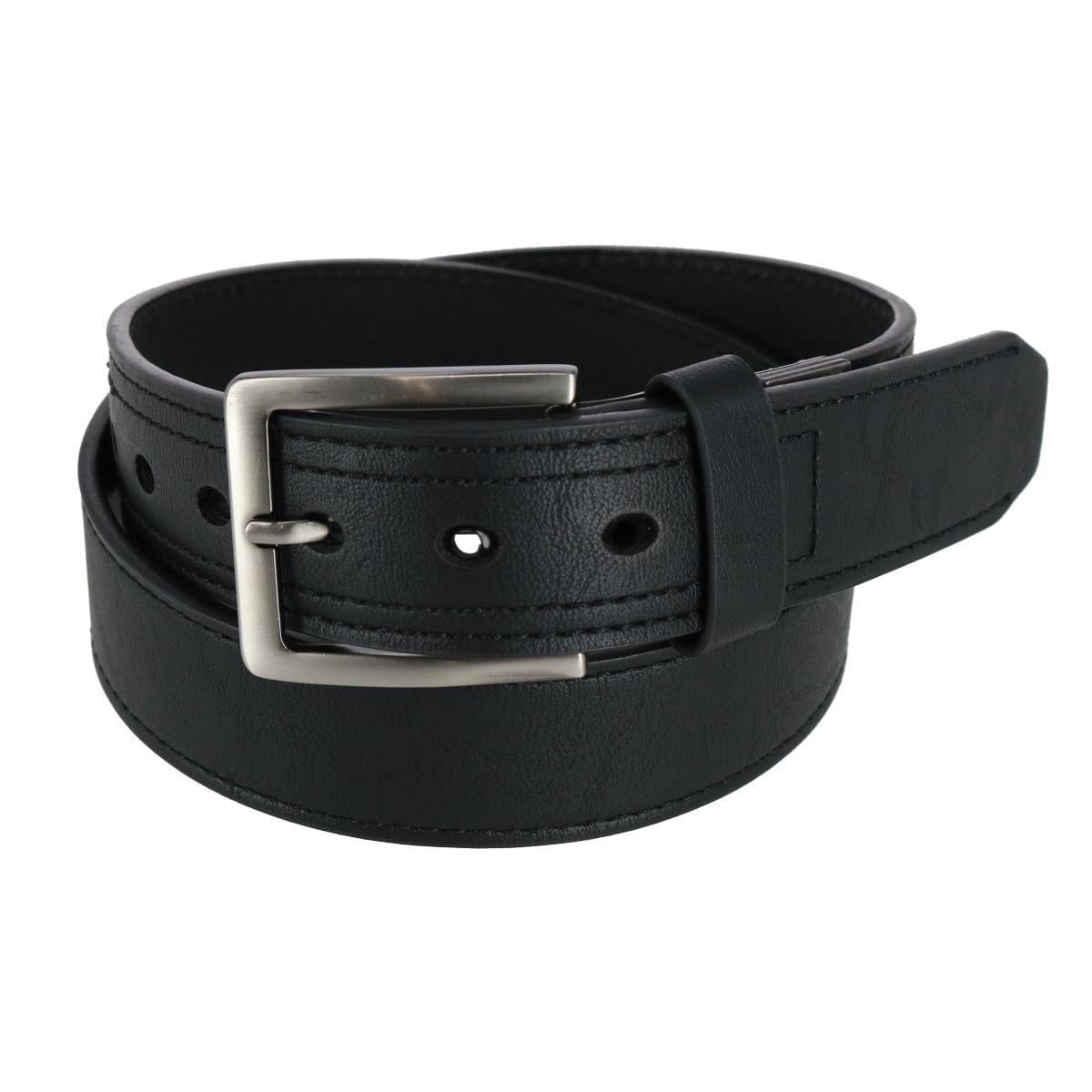 Dickies Men's Reinforced Leather 1 1/2 Inch Work Belt - Men's Reinforced Leather 1 1/2 Inch Work Belt