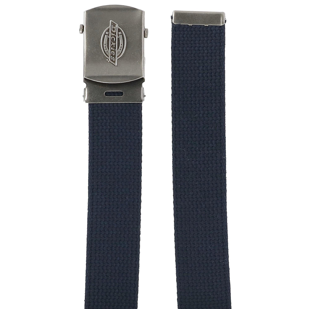 Dickies Men's Adjustable Fabric Belt with Military Buckle - Navy
