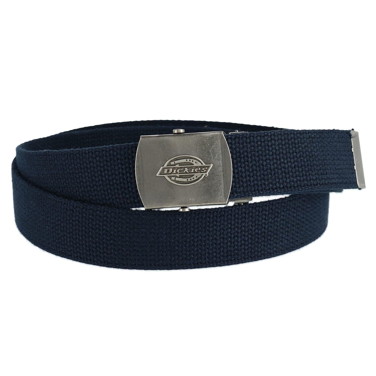 Dickies Men's Adjustable Fabric Belt with Military Buckle - Men's Adjustable Fabric Belt with Military Buckle