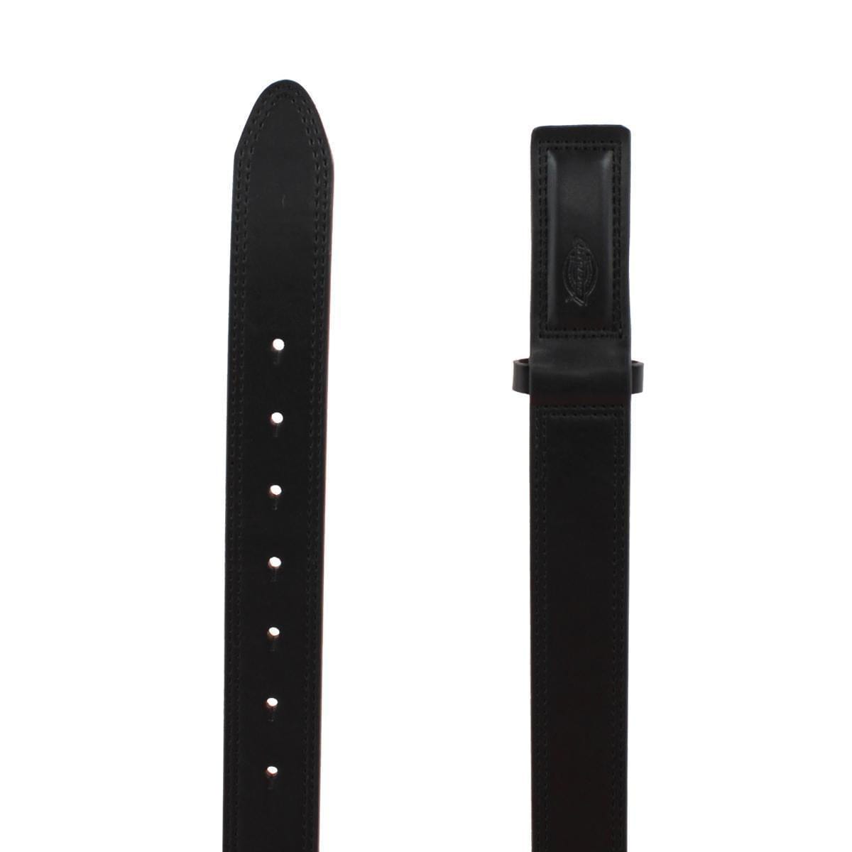 Dickies Men's Big & Tall Leather Covered Buckle Movers & Mechanics Belt - Black
