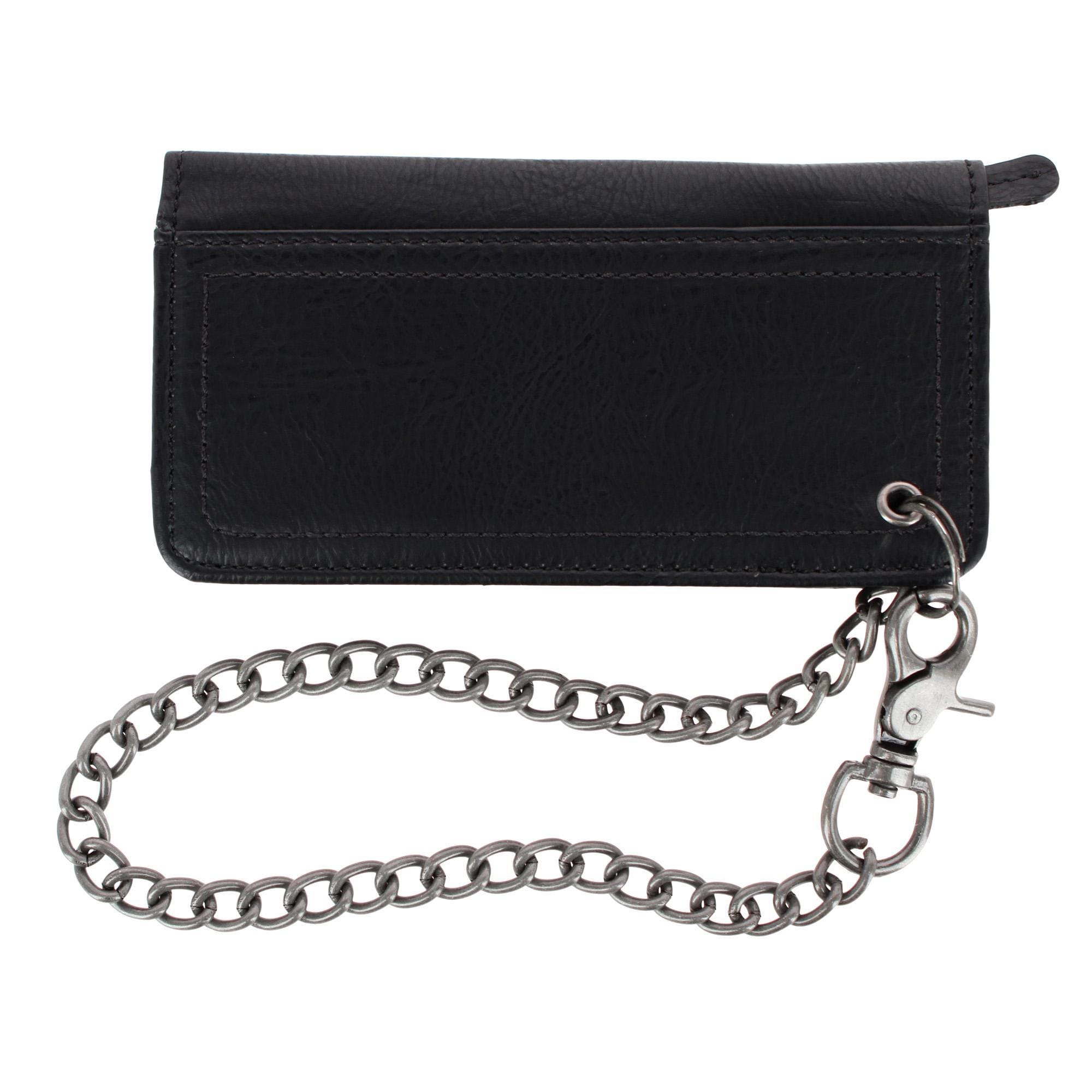 Men's Leather Trucker Chain Wallet by Dickies | Chain Wallets at