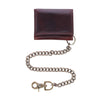 Men's Colorado Leather RFID Trifold Chain Wallet