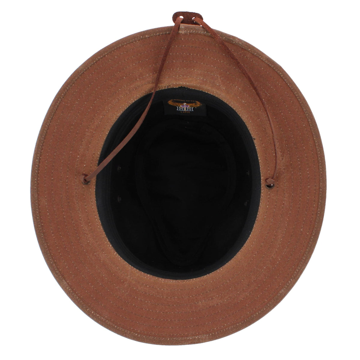 Henschel Hats Men's Waxed Cotton Outback Hat - Brown