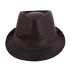 Homberg Faux Ultra Suede Fedora