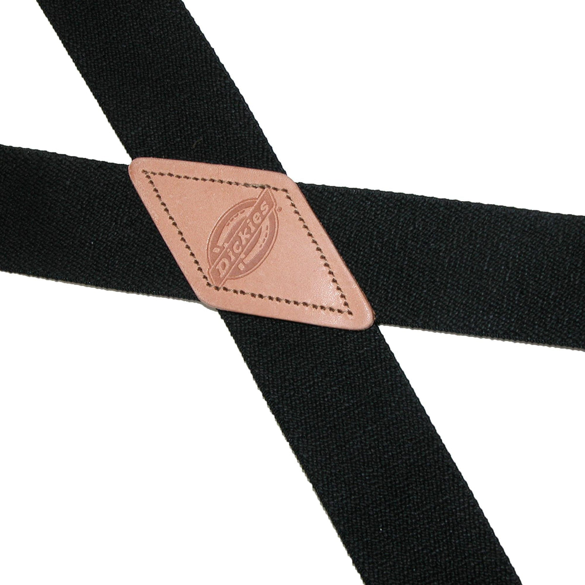Dickies Men's Elastic X-Back Heavy Duty Clip-End Work Suspender Braces - Black
