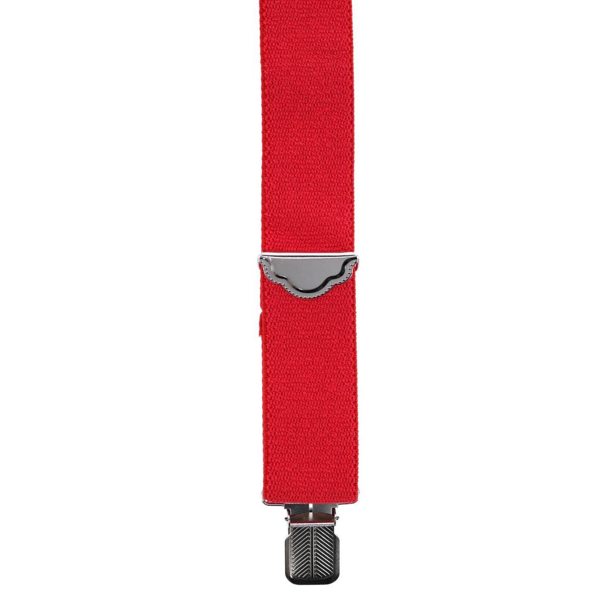 Dickies Men's Elastic X-Back Heavy Duty Clip-End Work Suspender Braces - Red