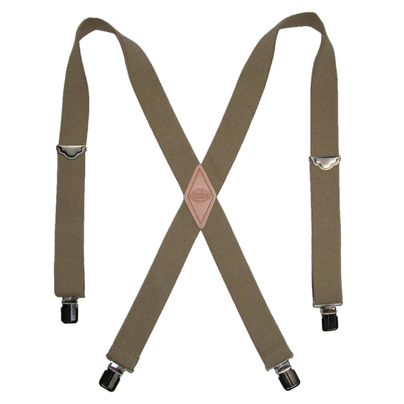 Men's Elastic X-Back Heavy Duty Clip-End Work Suspender Braces