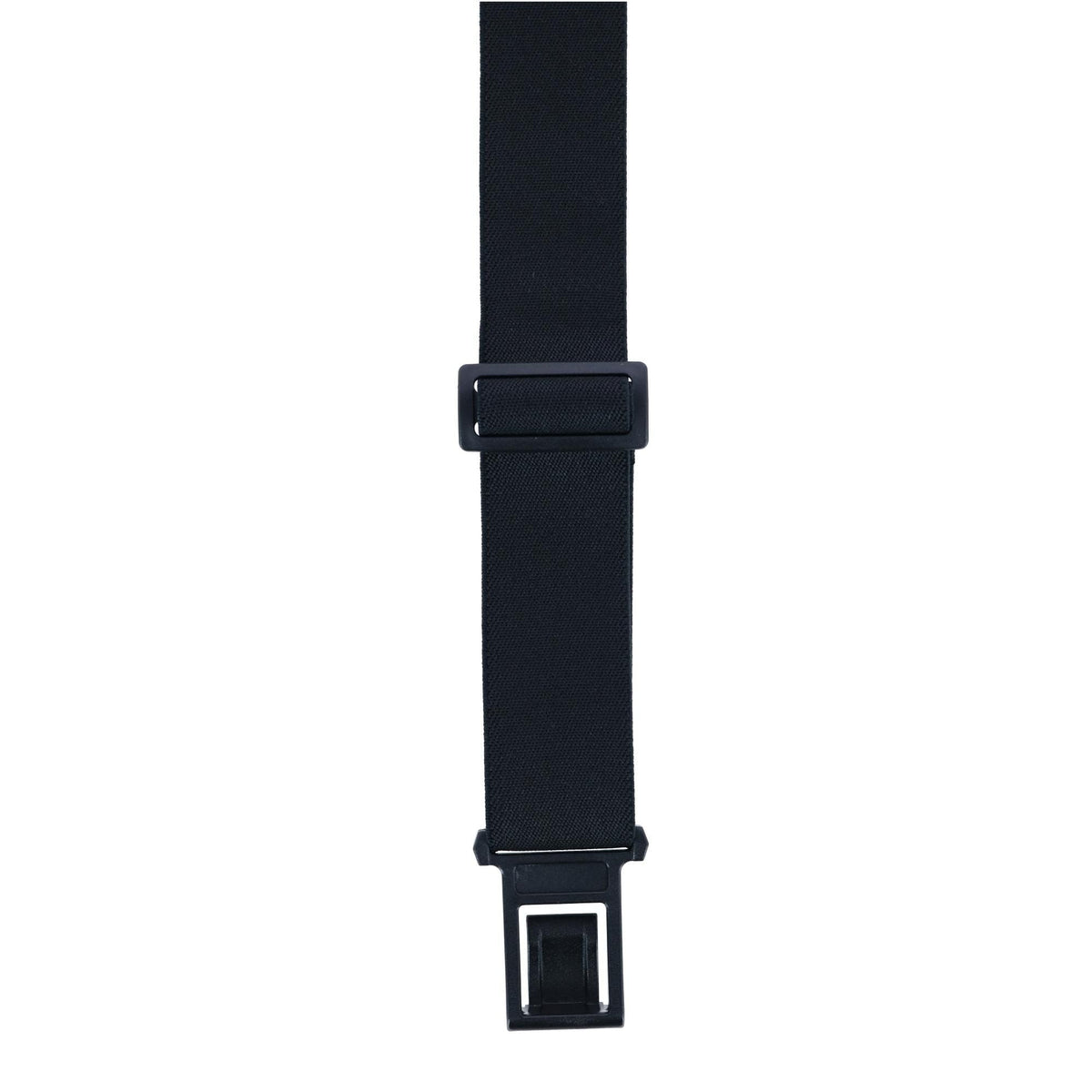 Dickies Men's Elastic Solid Color Suspender with Belt Clip-End - Black