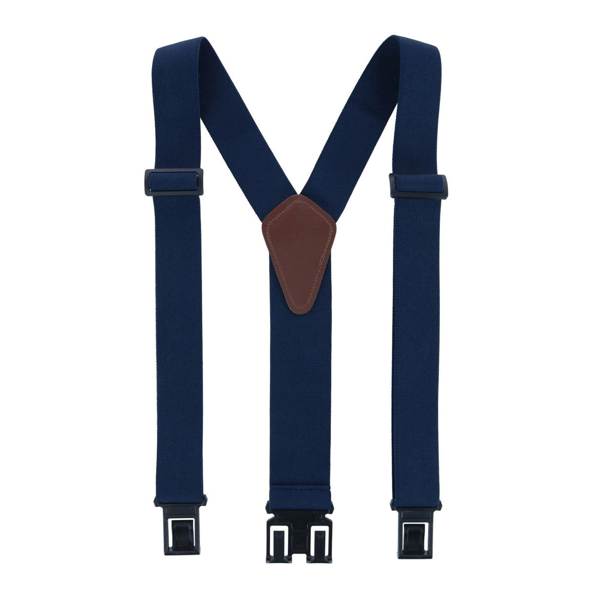 Dickies Men's Elastic Solid Color Suspender with Belt Clip-End