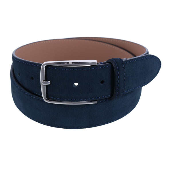 Men's Brushed Suede Italian Leather Belt