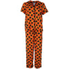 Women's Lounge Around Black Cat Pajama Set