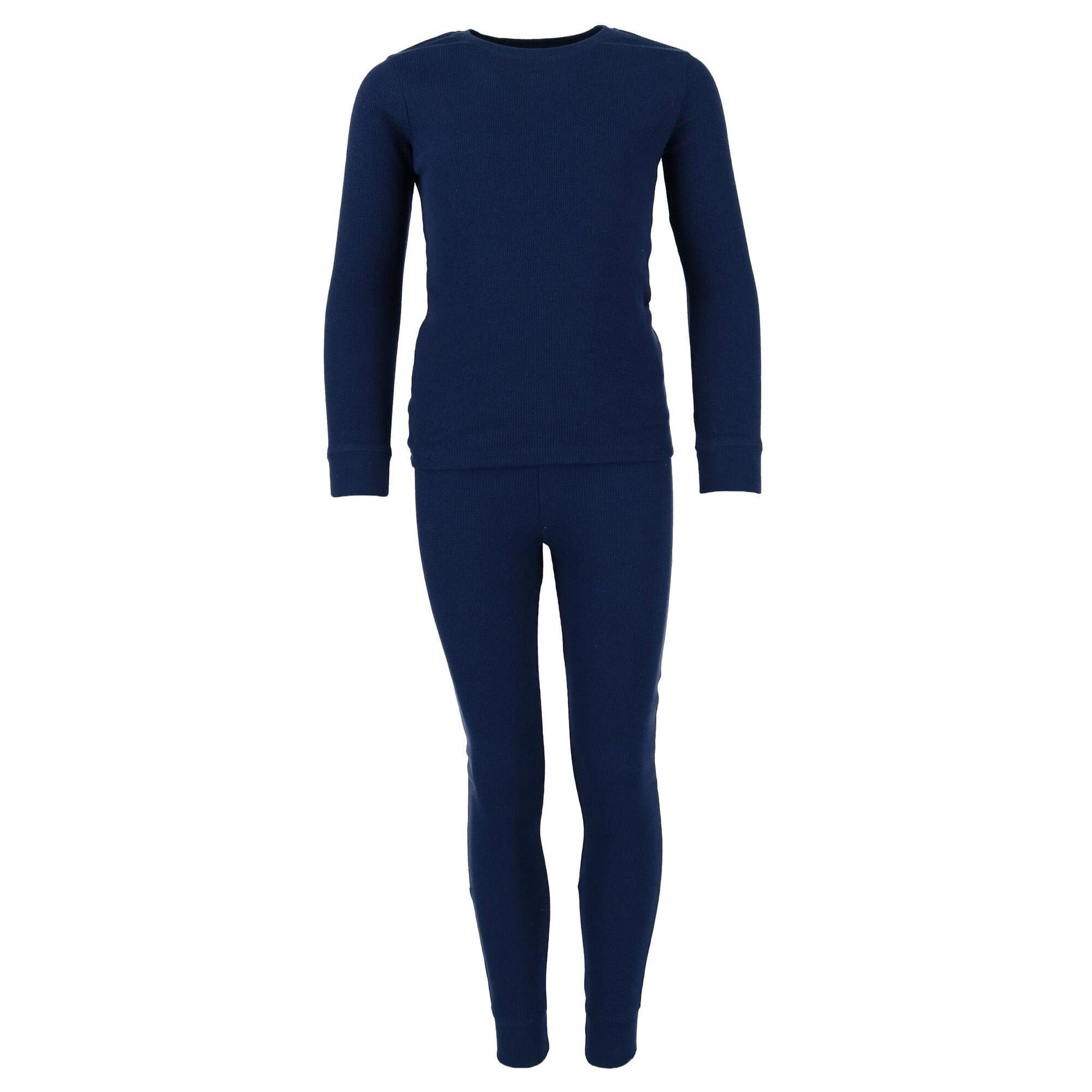 Only Boys Kid's Waffle Thermal Long Underwear 2-Piece Set