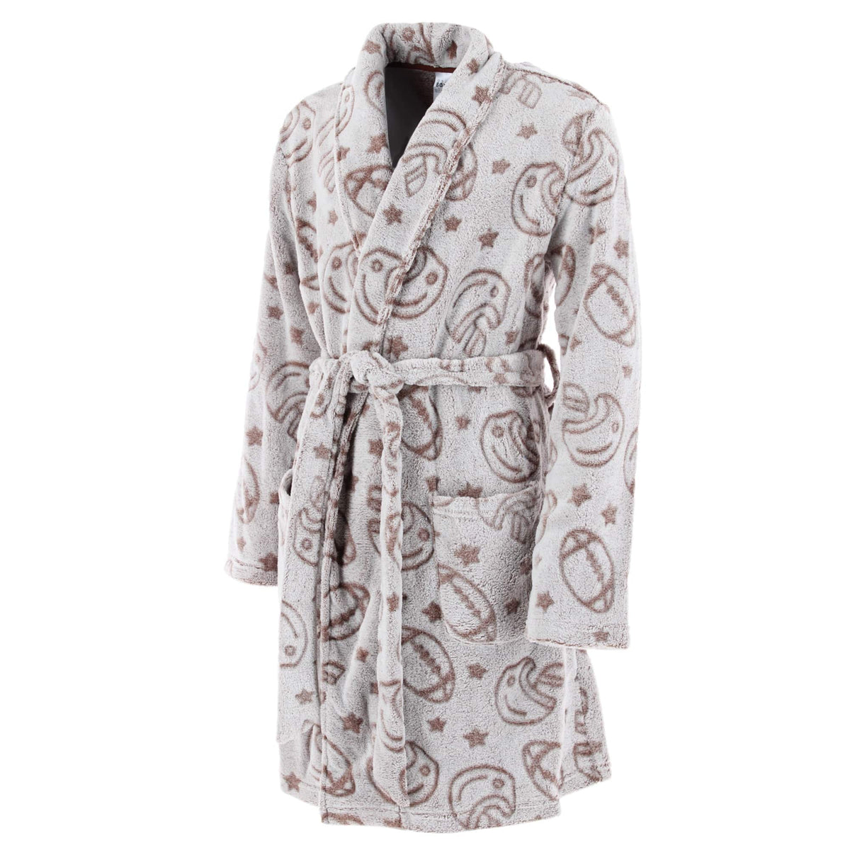 Only Boys Boy's Fleece Football Robe - Brown