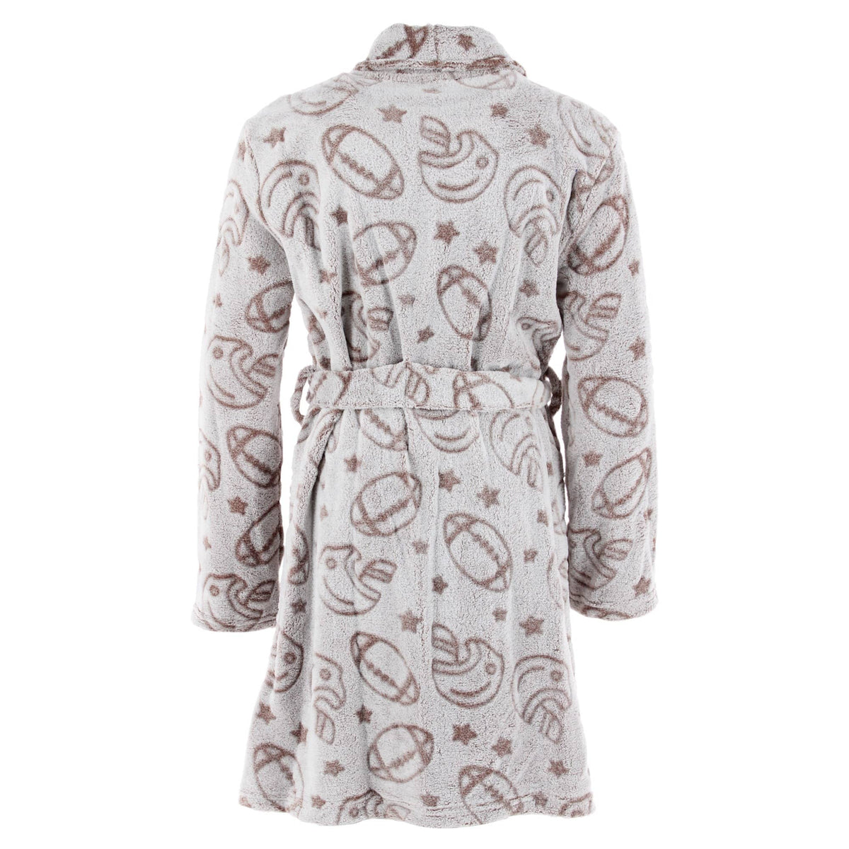 Only Boys Boy's Fleece Football Robe - Brown