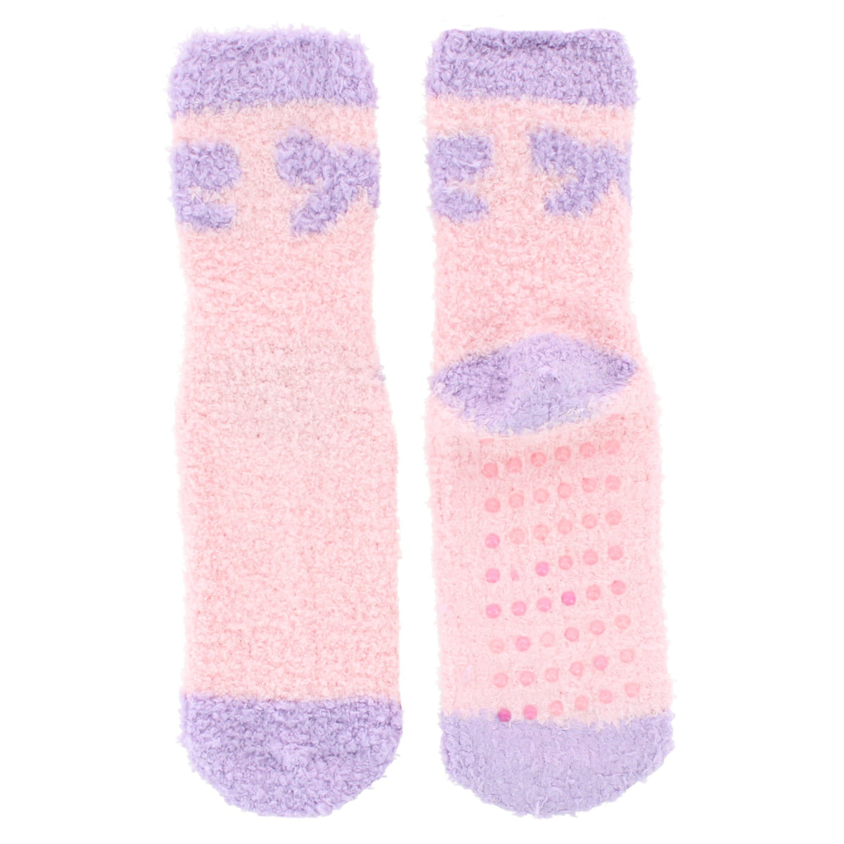 Rene Rofe Toddler Girl's Wanna Have Fun Snug Pajama Set with Socks - Purple
