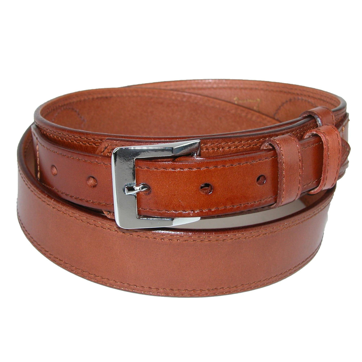 CTM® Men's Leather Removable Buckle Ranger Belt - Men's Leather Removable Buckle Ranger Belt