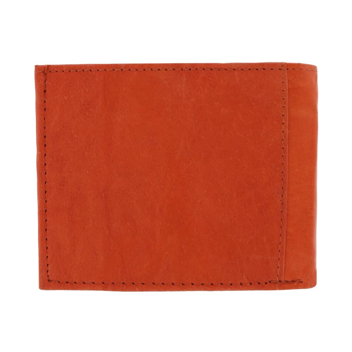 CTM® Kid's Leather Western Themed Bi-Fold Wallet - Cowboy Hat and Cowboy Boot