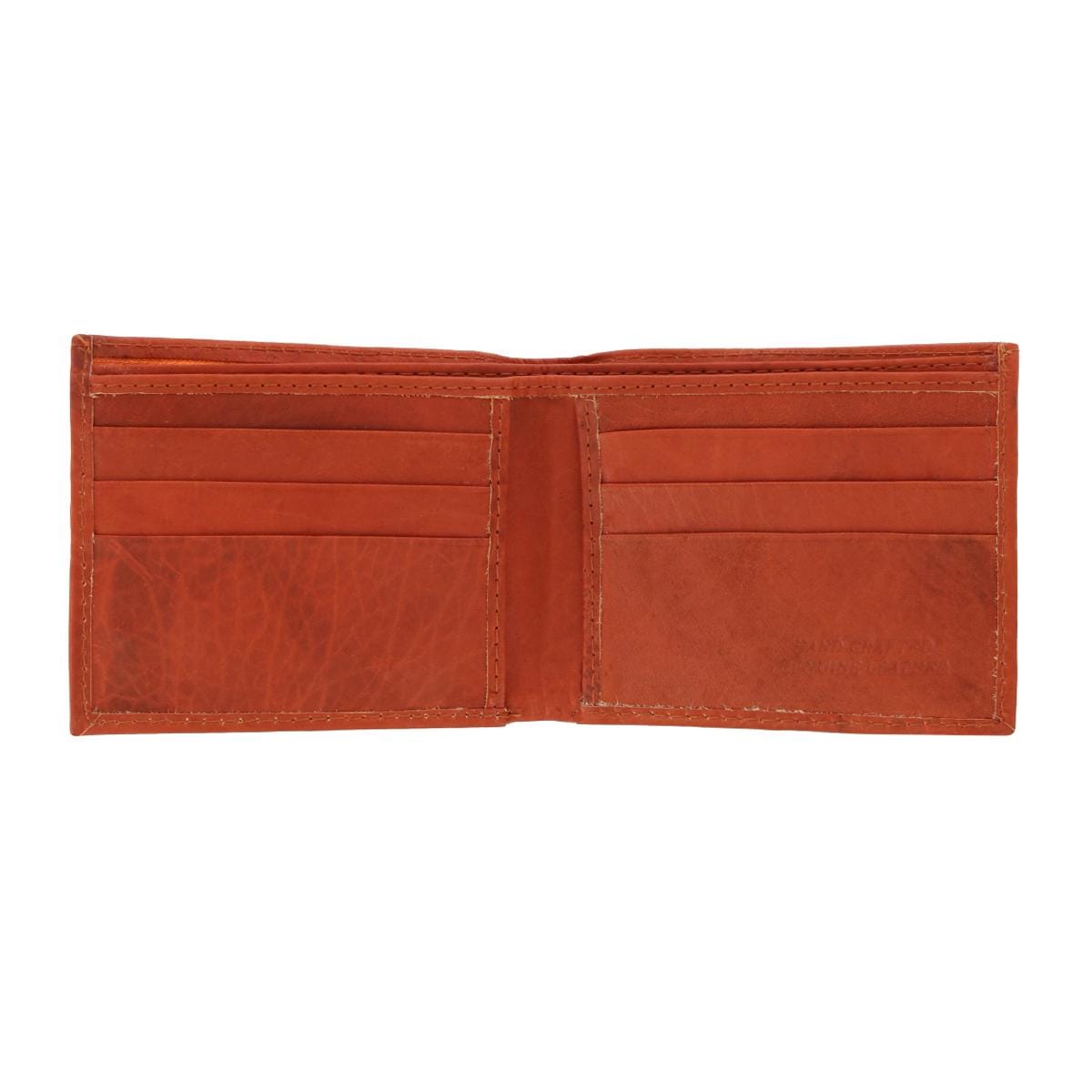 CTM® Kid's Leather Western Themed Bi-Fold Wallet - Horse and Horseshoe