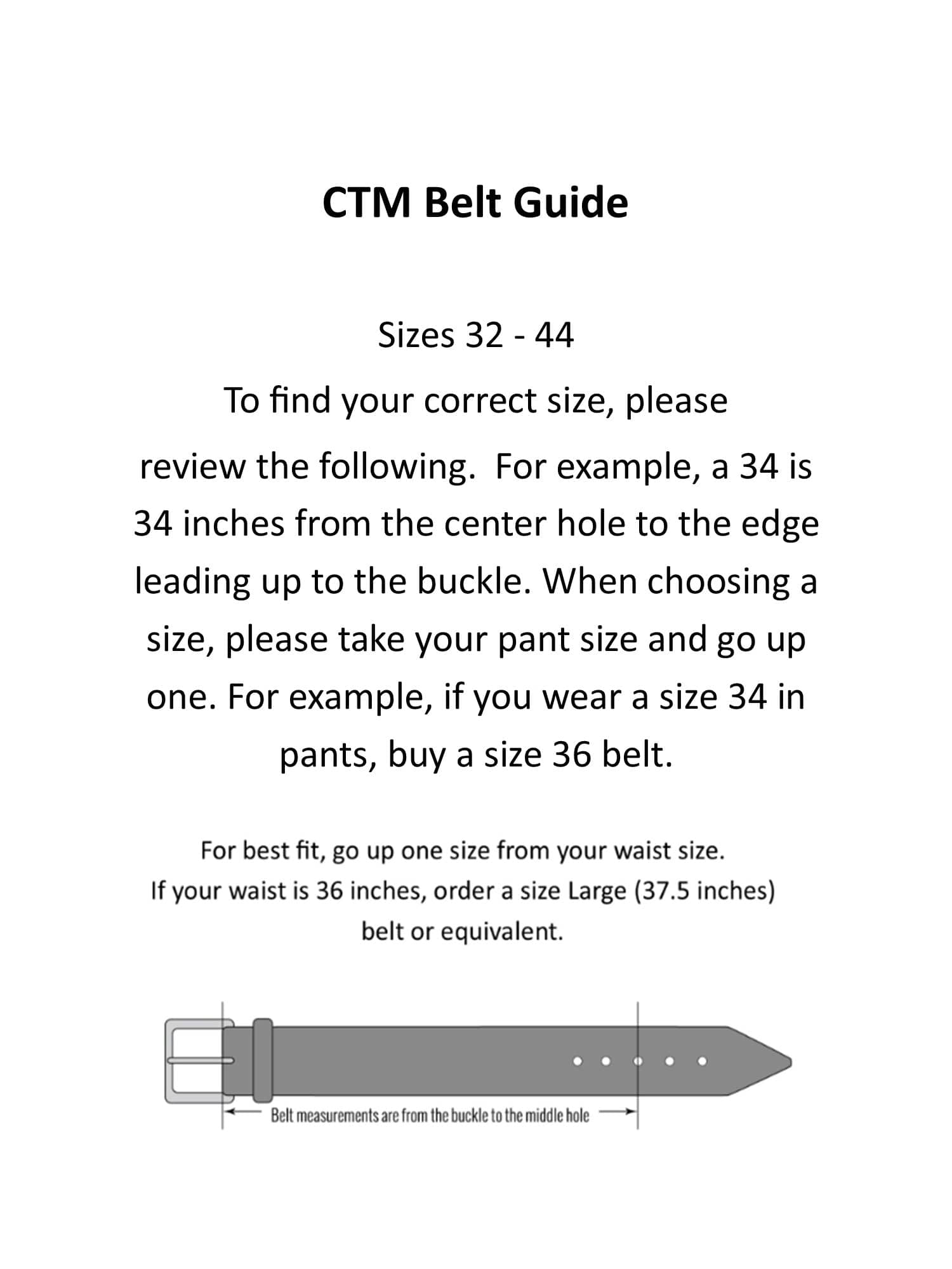 CTM® Men's Oil Tanned Leather Belt with Embossed Turquoise Accents - Tan