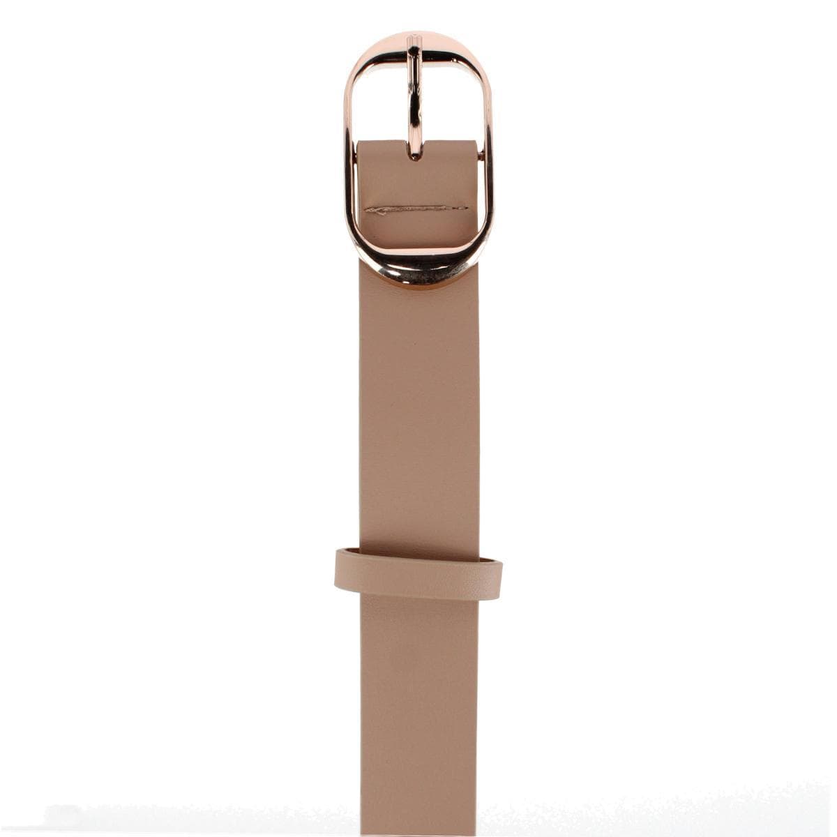 CTM® Women's Plus Size Belt with Centerbar Buckle (Pack of 2 Colors) - Black & Beige