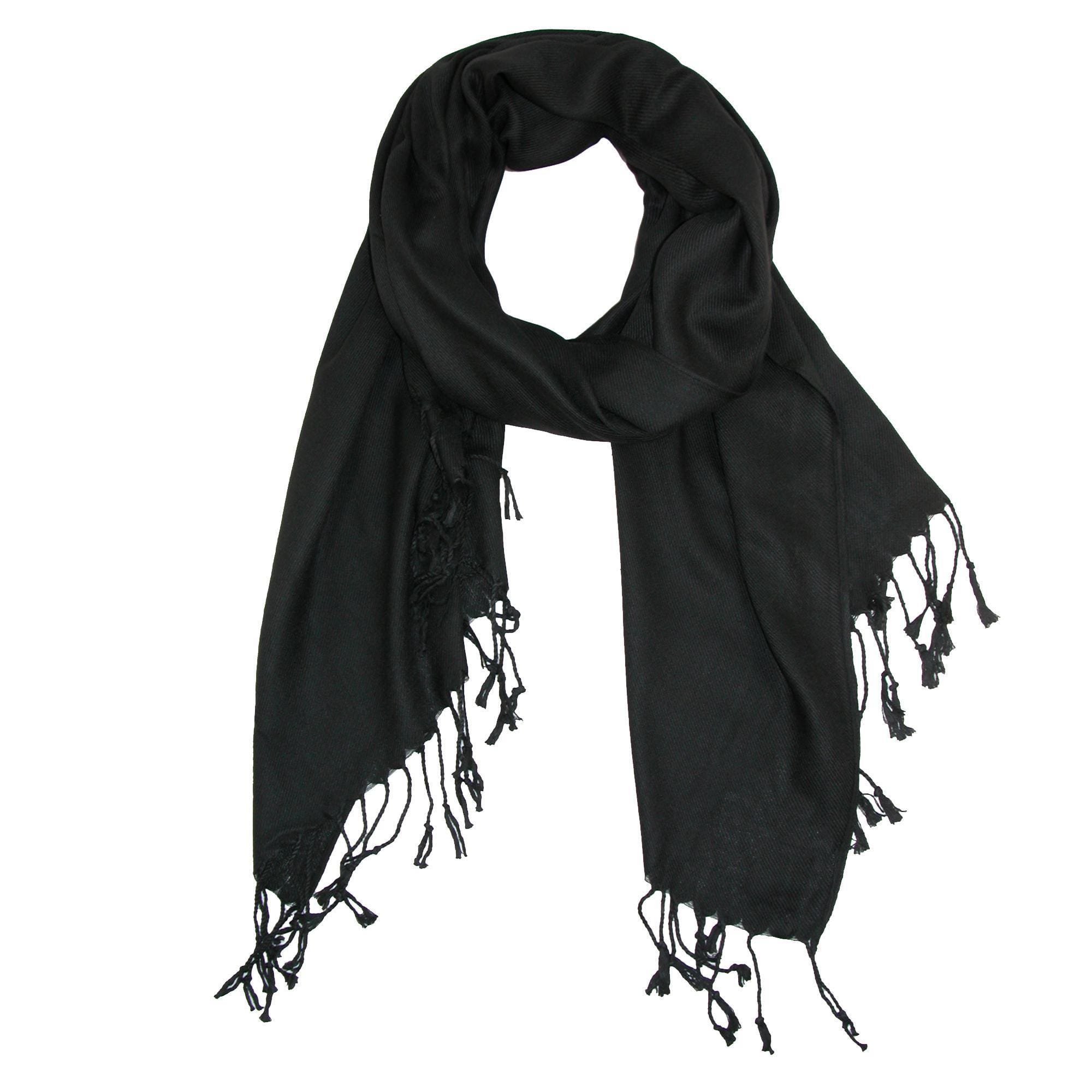 CTM® Women's Classic Pashmina Style Shawl Wraps