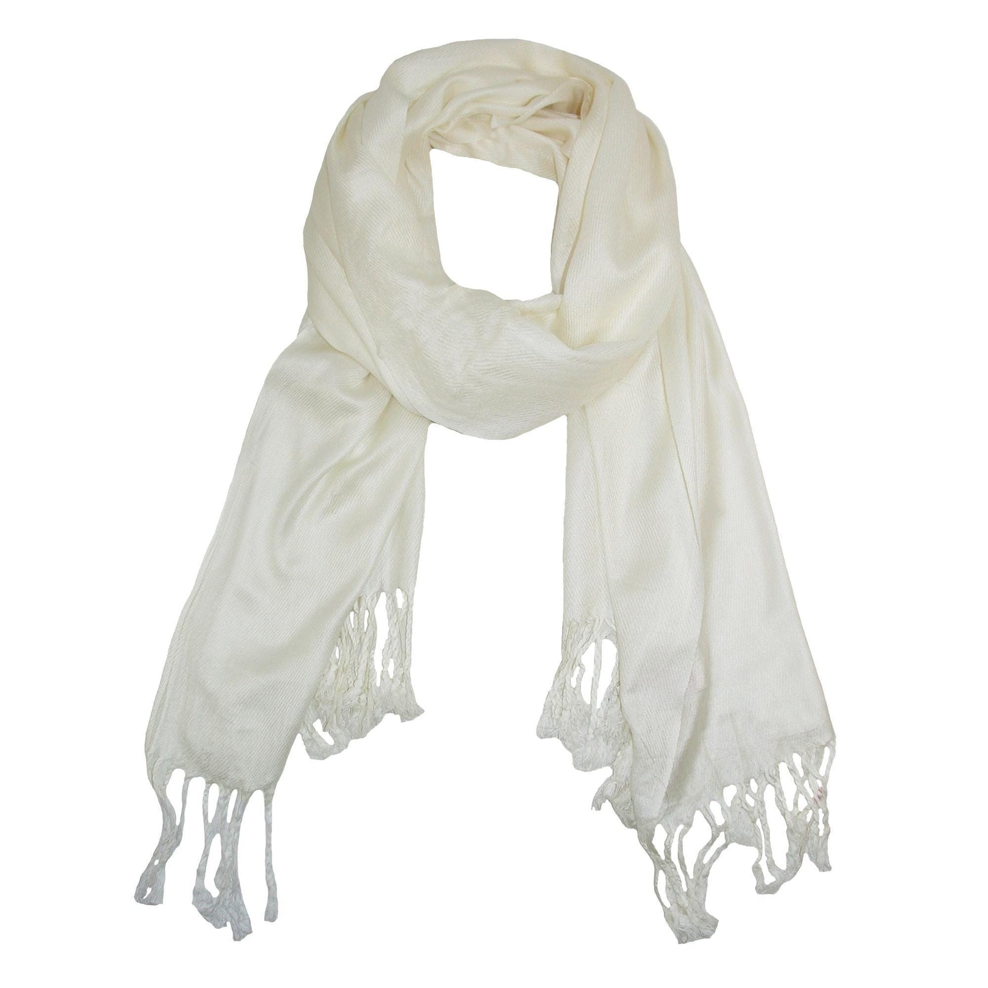 CTM® Women's Classic Pashmina Style Shawl Wraps