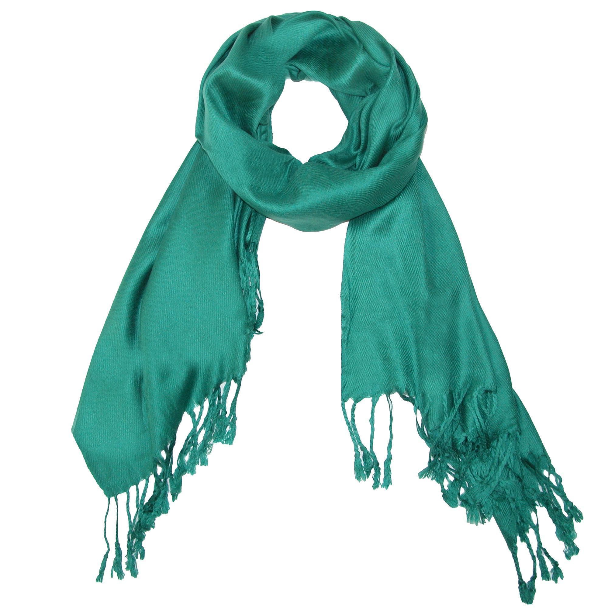 CTM® Women's Classic Pashmina Style Shawl Wraps