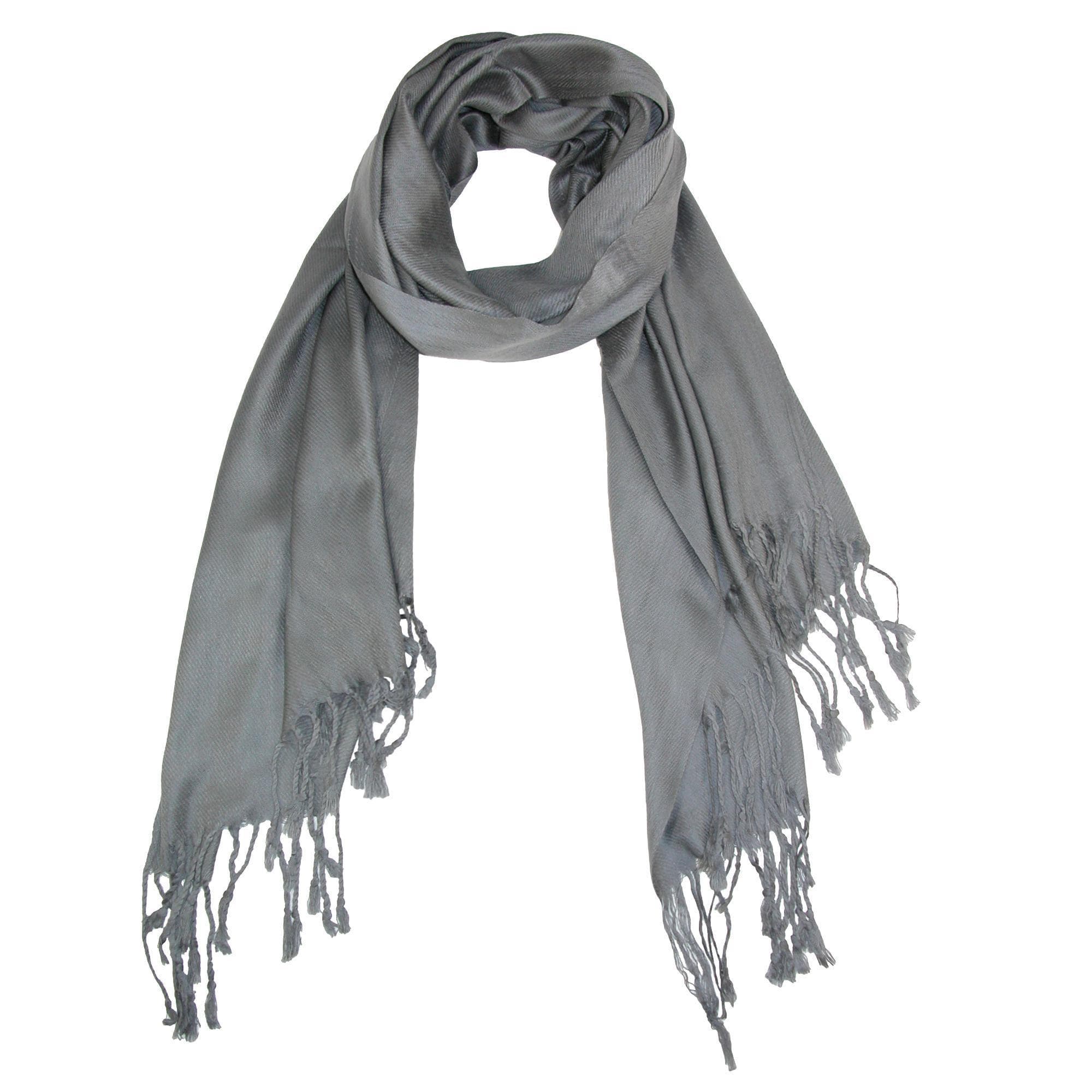 CTM® Women's Classic Pashmina Style Shawl Wraps