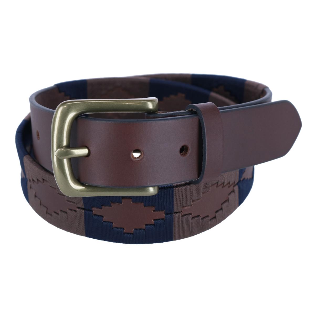 Ibex England Men's Hand Stitched 35mm Polo Belt - Men's Hand Stitched 35mm Polo Belt