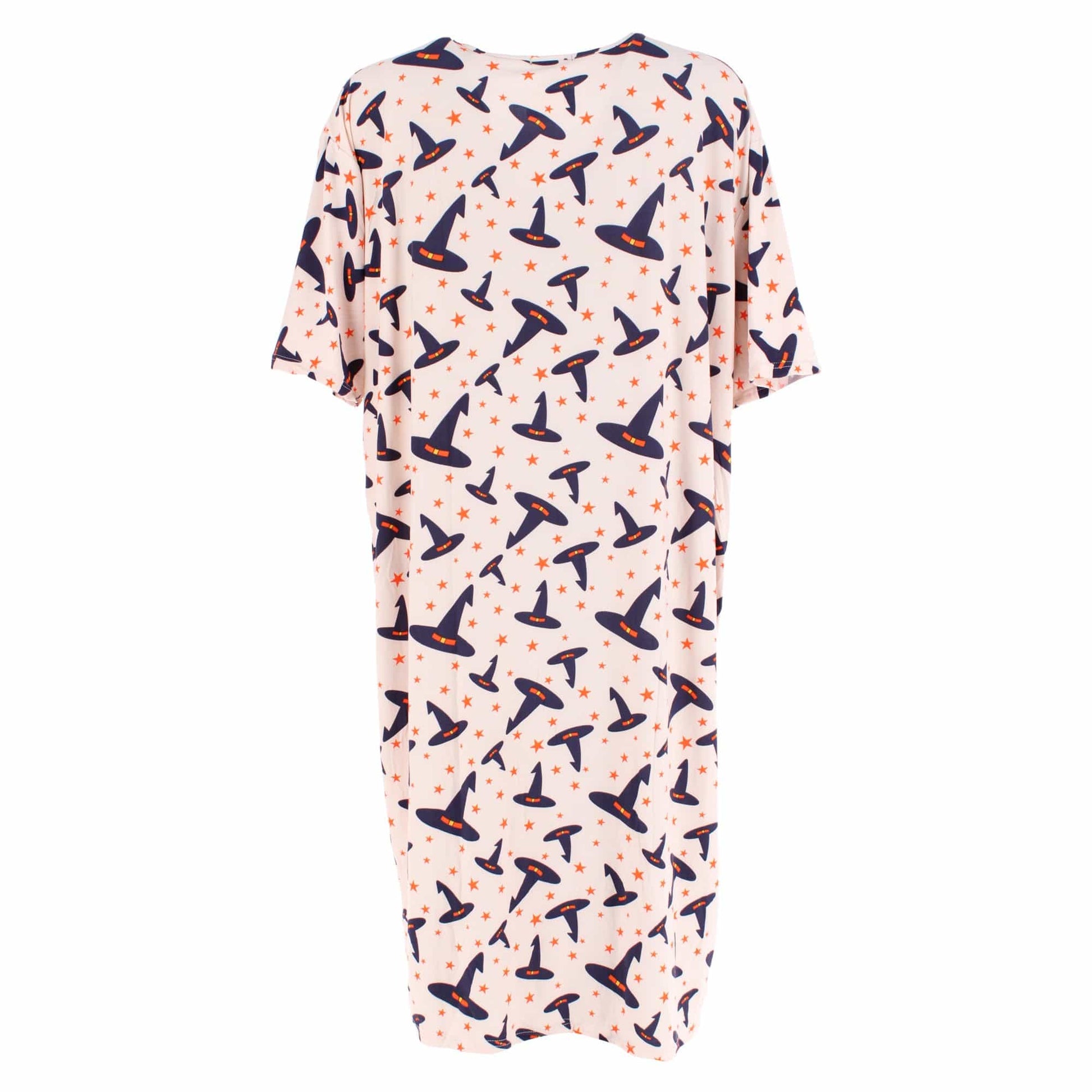 CTM® Women's Witch Pajama Sleep Shirt by Grumpy & Gorgeous - Cream
