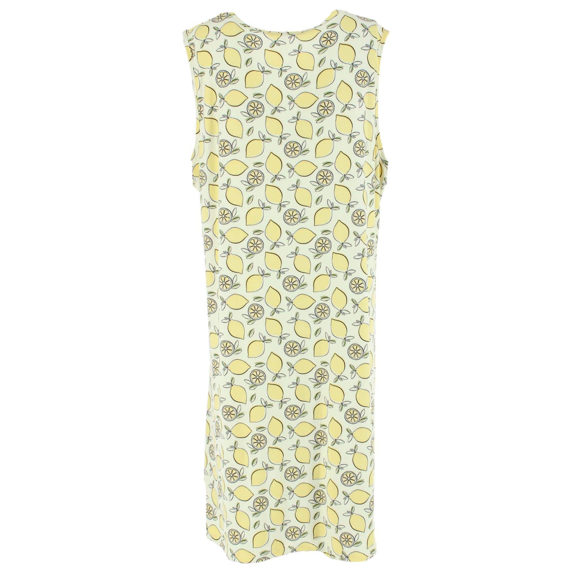 5 More Minutes Women's Lemon Sleeveless Sleepshirt - Yellow
