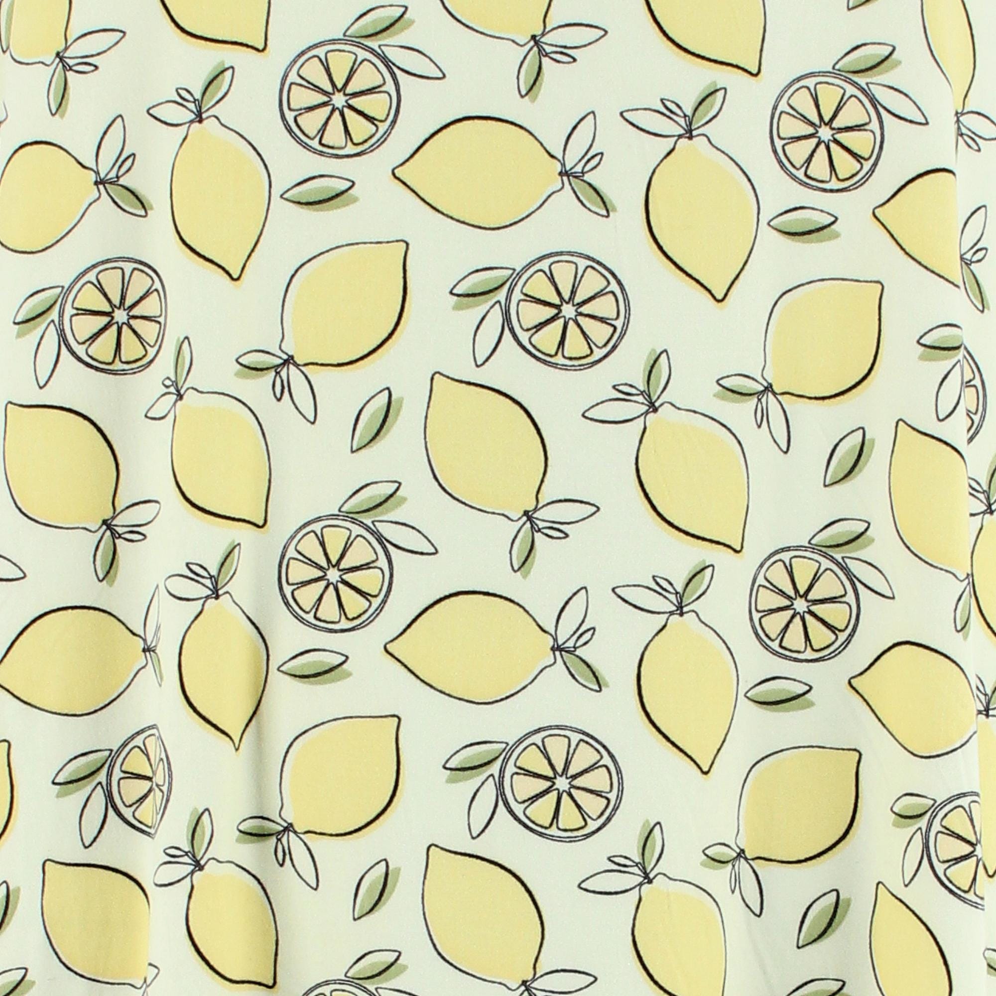 5 More Minutes Women's Lemon Sleeveless Sleepshirt - Yellow