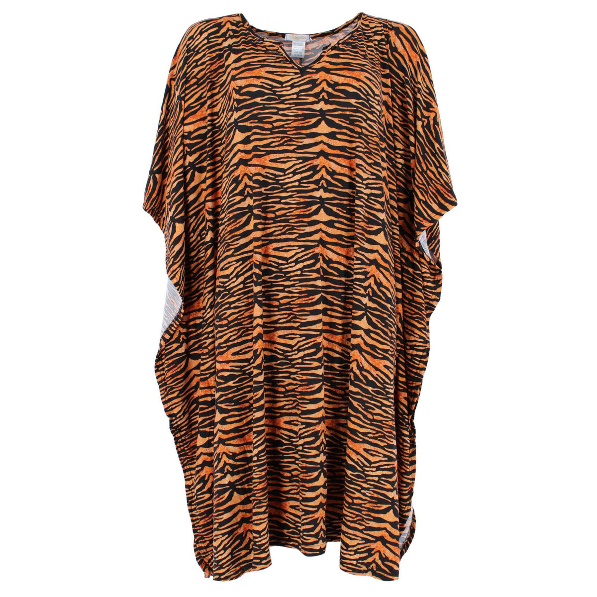 Gabriella Women's Tiger Print Caftan One Size Nightdress