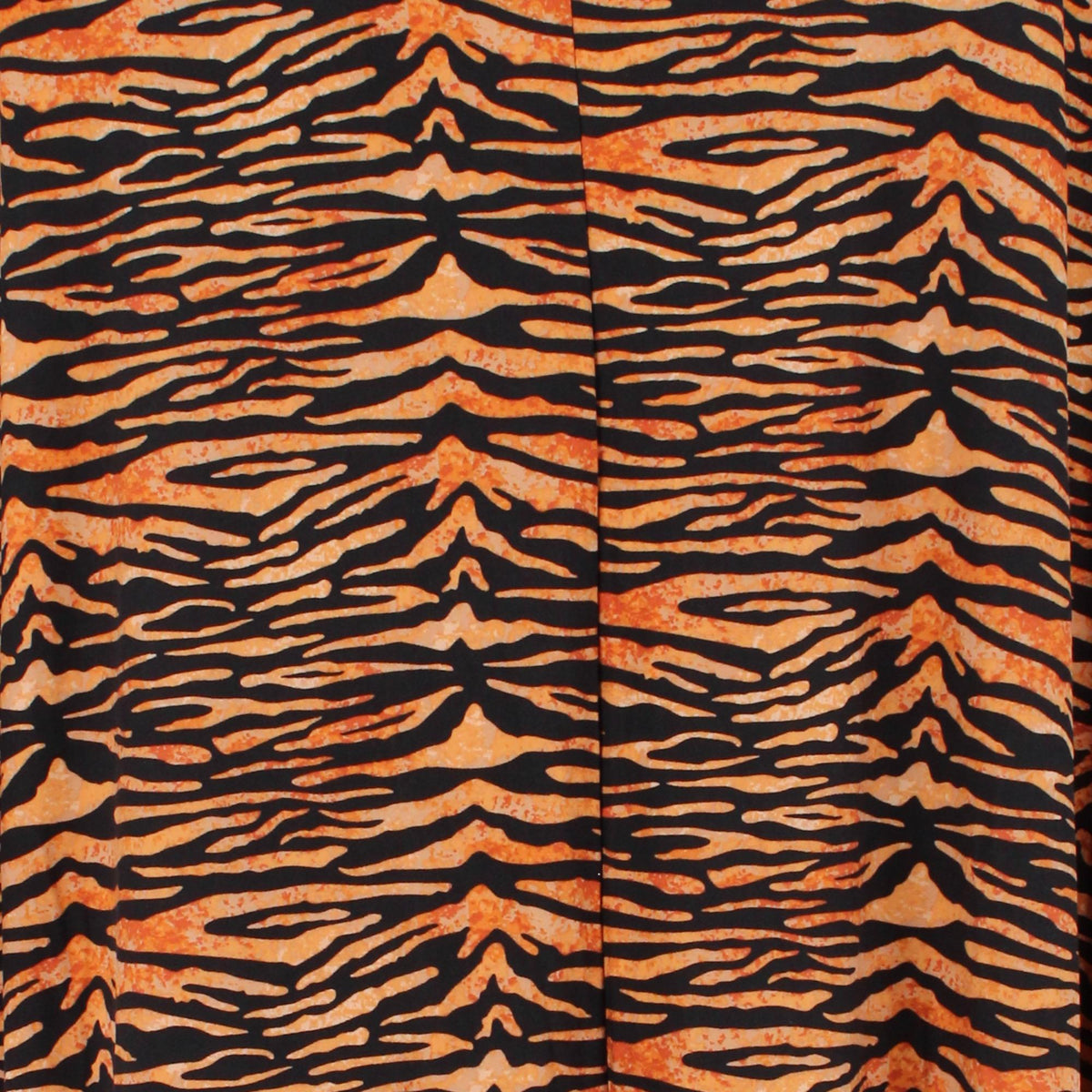 Gabriella Women's Tiger Print Caftan One Size Nightdress - Orange