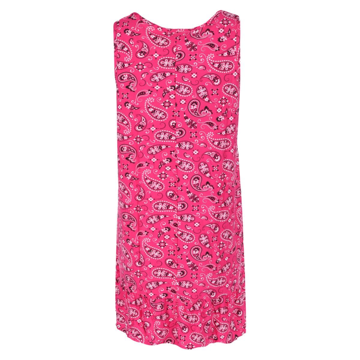 5 More Minutes Women's Paisley Sleeveless Sleep Gown - Pink