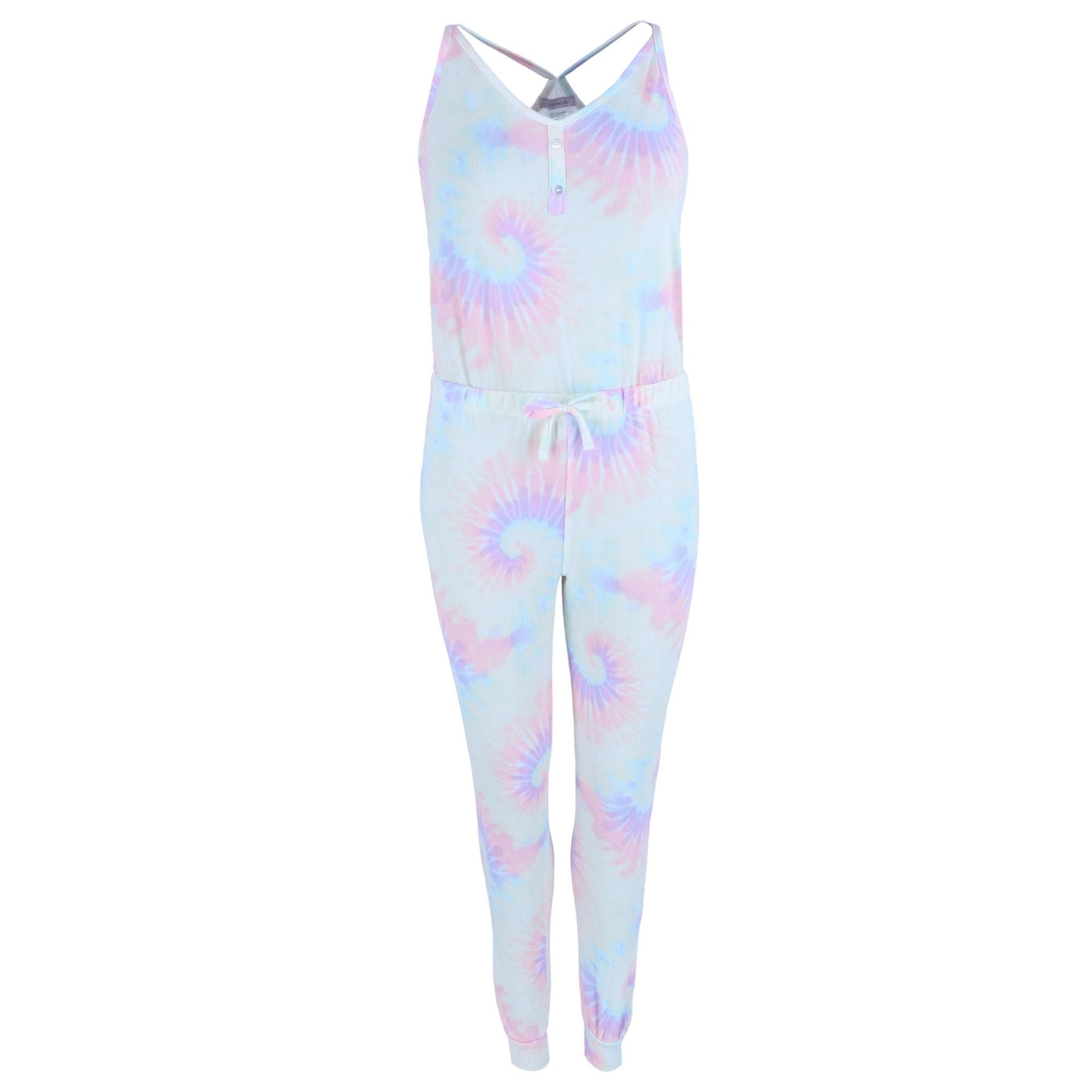 Overslept Women's Tie Dye Knit Jumper Pajama - Women's Tie Dye Knit Jumper Pajama