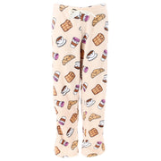 Women's Plus Size Plush Breakfast Pajama Pant by Weekeding