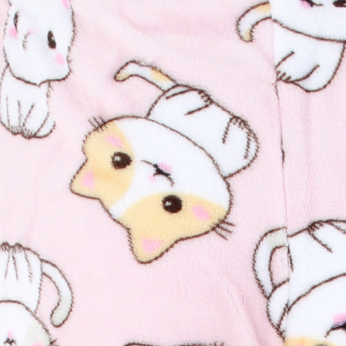 em & alfie Women's Plush Kitty Pajama Pant by em & alfie - Pink