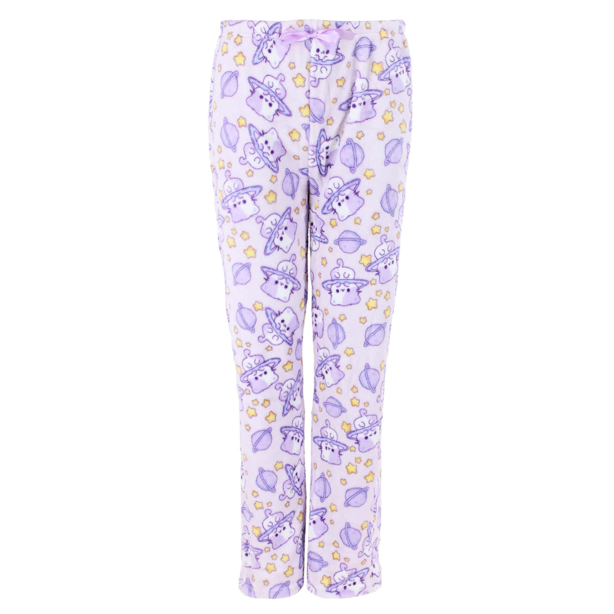 em & alfie Women's Plush Space Kitten Pajama Pant by em & alfie - Women's Plush Space Kitten Pajama Pant by em & alfie