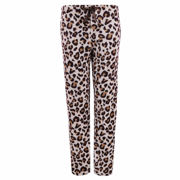 Women's Plus Size Leopard Print Pajama Pants