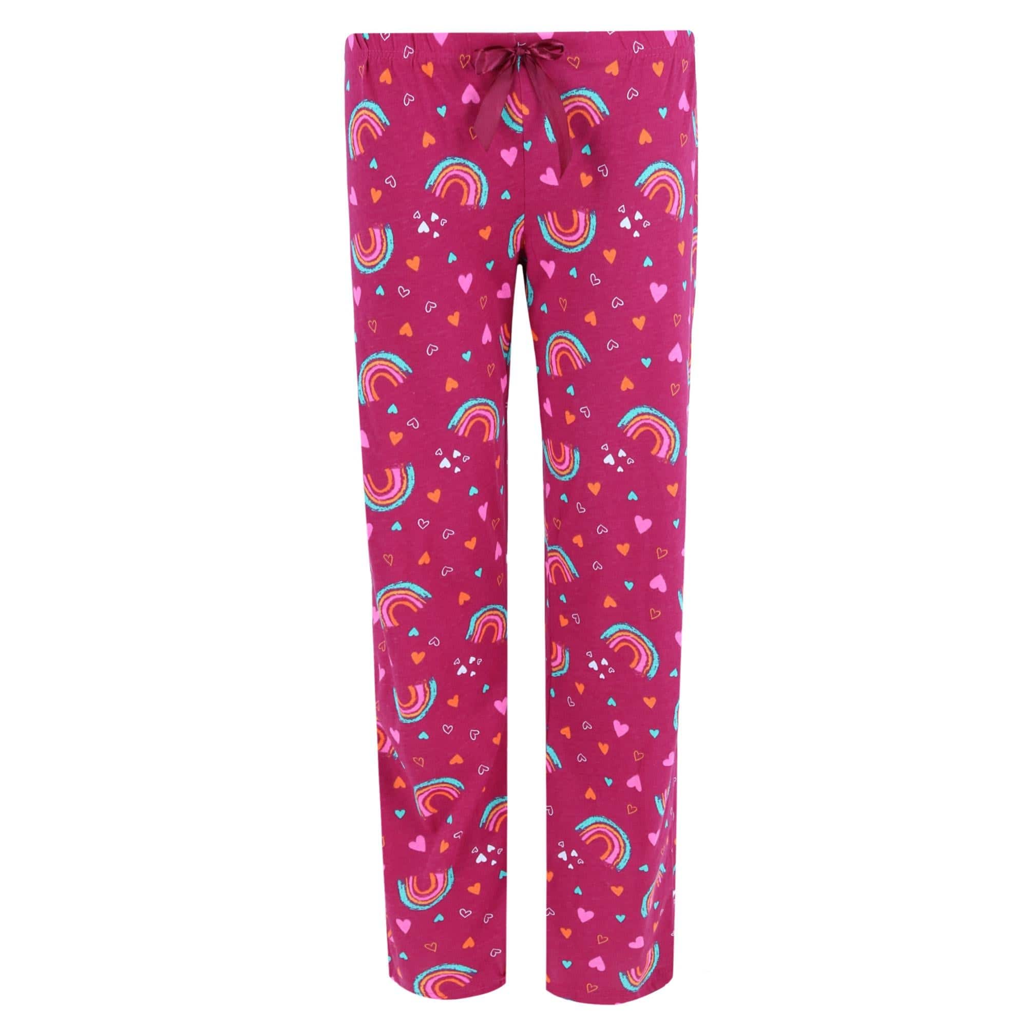 Roll Outta Bed Women's Novelty Print Pajama Bottoms - Women's Novelty Print Pajama Bottoms
